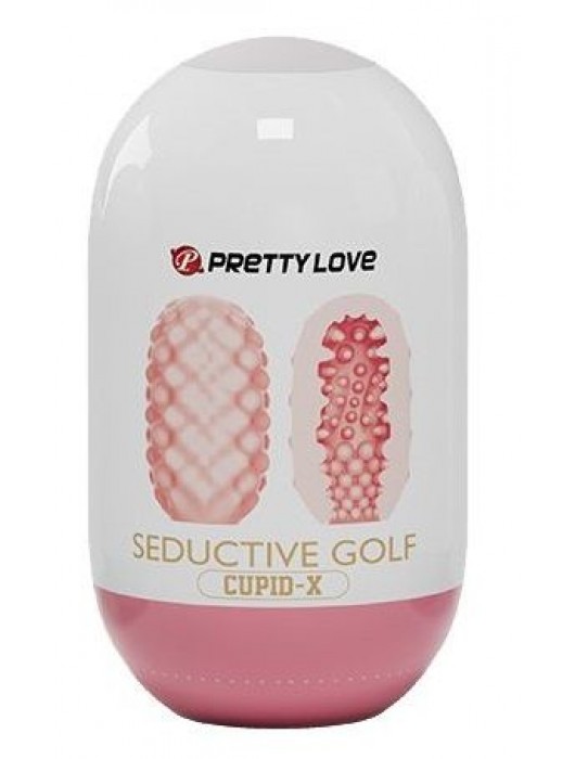 Розовый мастурбатор-яйцо Seductive Golf - Baile - в Камышине купить с доставкой