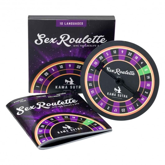 Настольная игра-рулетка Sex Roulette Kamasutra - Tease&Please - купить с доставкой в Камышине