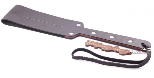 Гладкий мягкий удлиненный пэддл с заклепками - 32 см. - Crazy Handmade - купить с доставкой в Камышине