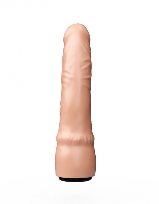 Телесная насадка в форме фаллоса для трусиков с плугом - 19,3 см. - LOVETOY (А-Полимер) - купить с доставкой в Камышине