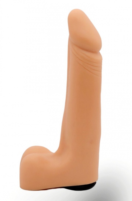 Реалистичный фаллоимитатор на трусиках с плугом - 18,5 см. - LOVETOY (А-Полимер) - купить с доставкой в Камышине