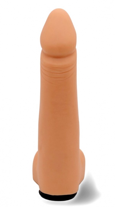 Реалистичный фаллоимитатор на трусиках с плугом - 18,5 см. - LOVETOY (А-Полимер) - купить с доставкой в Камышине