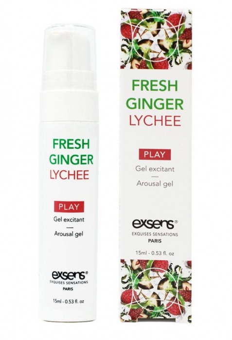Возбуждающий гель Fresh Ginger Lychee Arousal Gel - 15 мл. - Exsens - купить с доставкой в Камышине