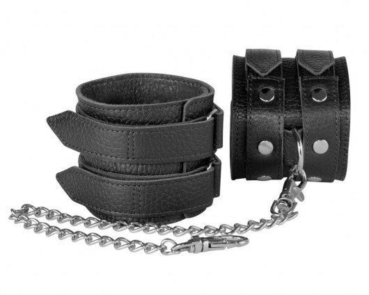 Чёрные кожаные оковы - Sitabella - купить с доставкой в Камышине