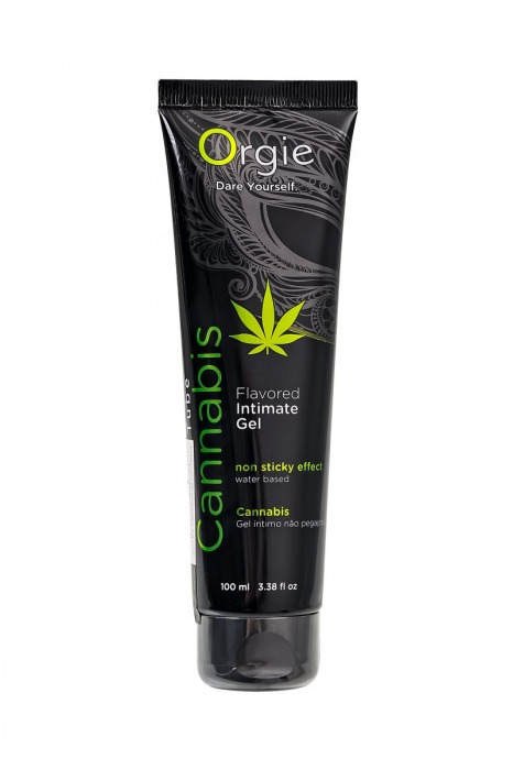 Интимный гель на водной основе ORGIE Lube Tube Cannabis - 100 мл. - ORGIE - купить с доставкой в Камышине