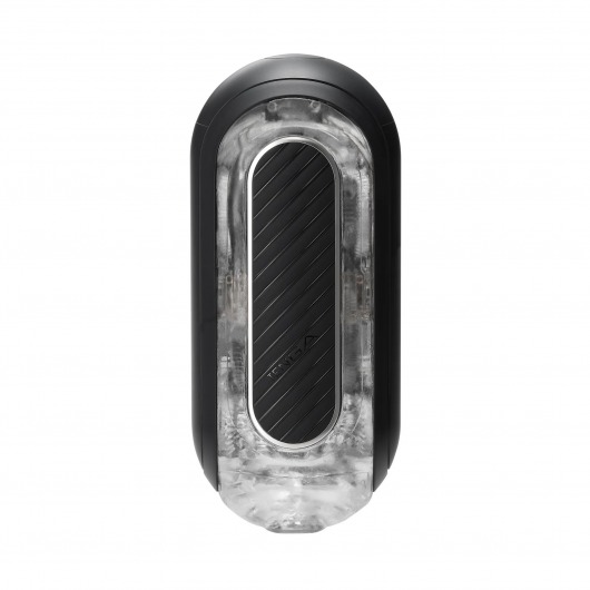 Черный мастурбатор Tenga Flip Zero Gravity с вибрацией - Tenga - в Камышине купить с доставкой