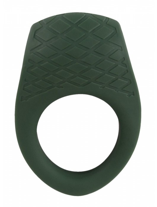 Зеленое эрекционное виброкольцо Luxurious Vibro Cock Ring - Orion - в Камышине купить с доставкой