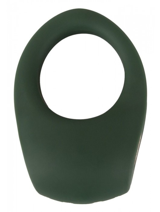 Зеленое эрекционное виброкольцо Luxurious Vibro Cock Ring - Orion - в Камышине купить с доставкой