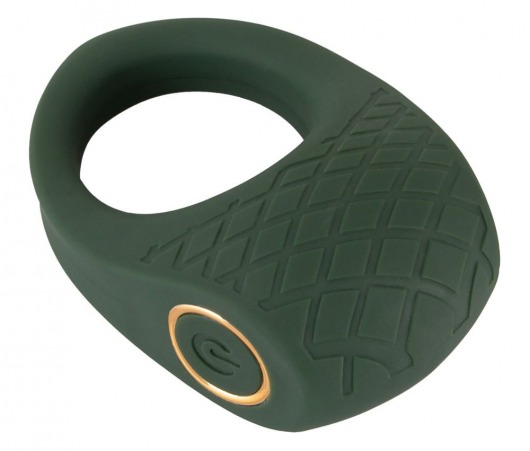 Зеленое эрекционное виброкольцо Luxurious Vibro Cock Ring - Orion - в Камышине купить с доставкой