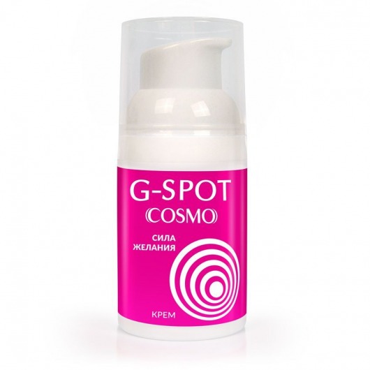 Стимулирующий интимный крем для женщин Cosmo G-spot - 28 гр. - Биоритм - купить с доставкой в Камышине