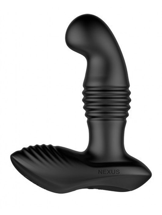 Черный массажер простаты Nexus Thrust с возвратно-поступательными движениями - 13,8 см. - Nexus Range - в Камышине купить с доставкой