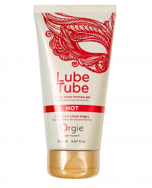 Интимный гель на водной основе Lube Tube Hot с разогревающим эффектом - 150 мл. - ORGIE - купить с доставкой в Камышине