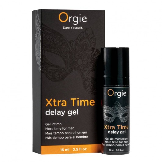 Продлевающий гель Orgie Xtra Time Delay Gel - 15 мл. - ORGIE - купить с доставкой в Камышине