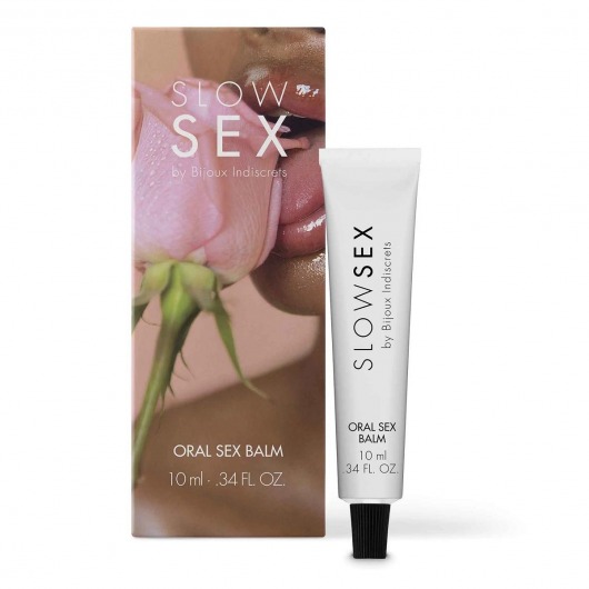 Бальзам для орального секса Slow Sex Oral Sex Balm - 10 мл. - Bijoux Indiscrets - купить с доставкой в Камышине