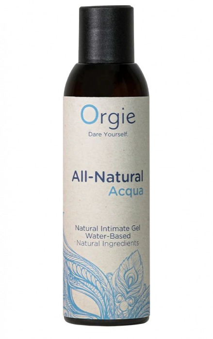 Интимный гель на водной основе Orgie All-Natural Acqua - 150 мл. - ORGIE - купить с доставкой в Камышине