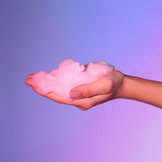 Массажная хрустящая пенка Tickle My Body Cotton Candy с ароматом сладкой ваты - 150 мл. - Love to Love - купить с доставкой в Камышине