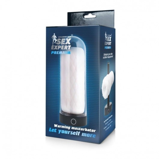 Оригинальный мастурбатор в колбе с нагревом - Sex Expert - в Камышине купить с доставкой