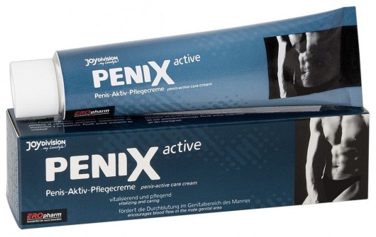 Возбуждающий крем для мужчин PeniX active - 75 мл. - Joy Division - купить с доставкой в Камышине