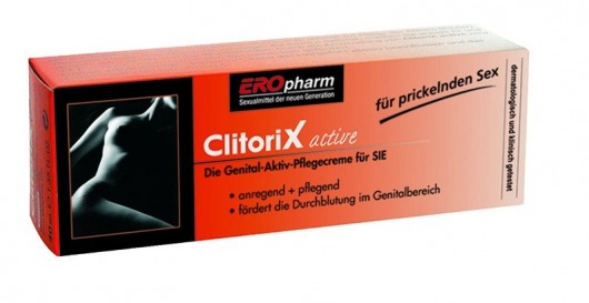 Возбуждающий крем для женщин ClitoriX active - 40 мл. - Joy Division - купить с доставкой в Камышине