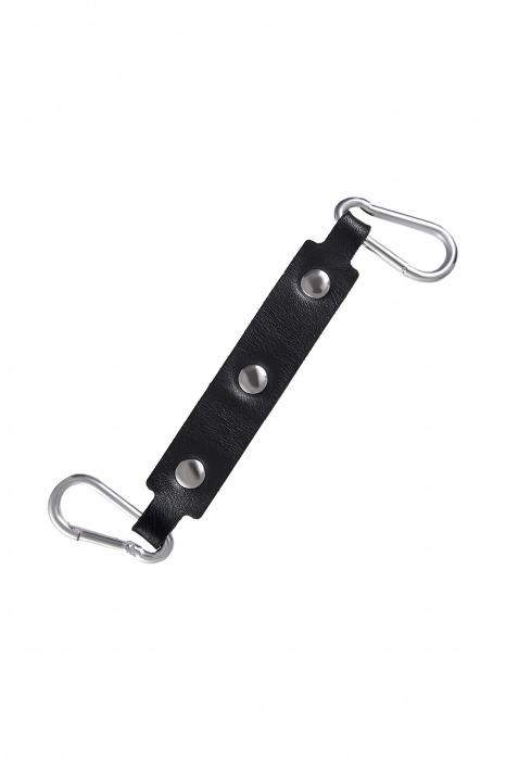 Черно-красные оковы из натуральной кожи - Pecado - купить с доставкой в Камышине