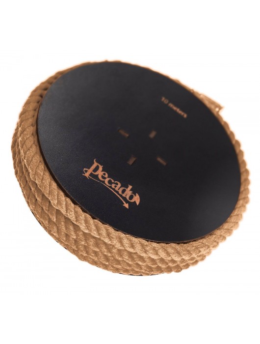 Джутовая веревка для шибари на катушке - 10 м. - Pecado - купить с доставкой в Камышине