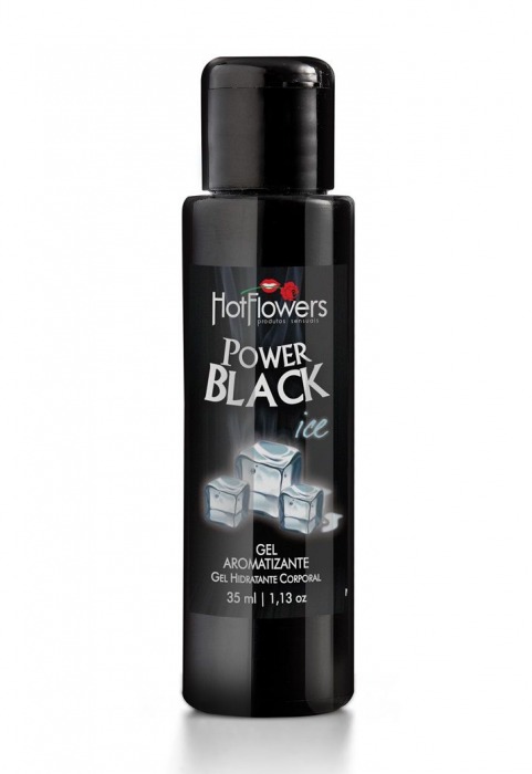 Стимулирующий гель для массажа Power Black - 35 мл. - HotFlowers - купить с доставкой в Камышине