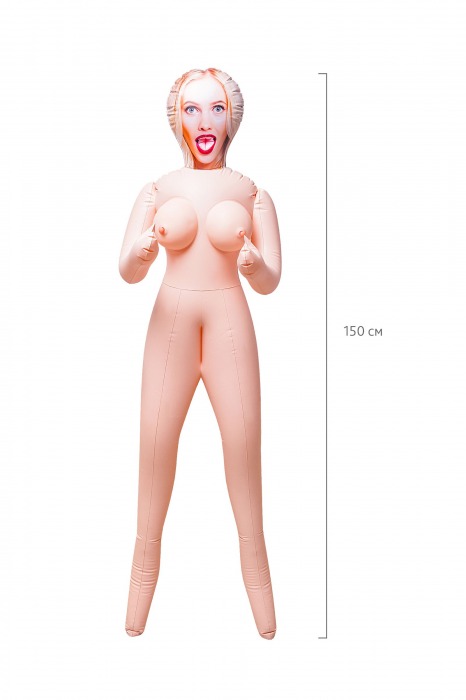 Надувная секс-кукла Lilit с тремя рабочими отверстиями - ToyFa - в Камышине купить с доставкой