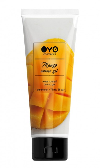 Лубрикант на водной основе OYO Aroma Gel Mango с ароматом манго - 75 мл. - OYO - купить с доставкой в Камышине