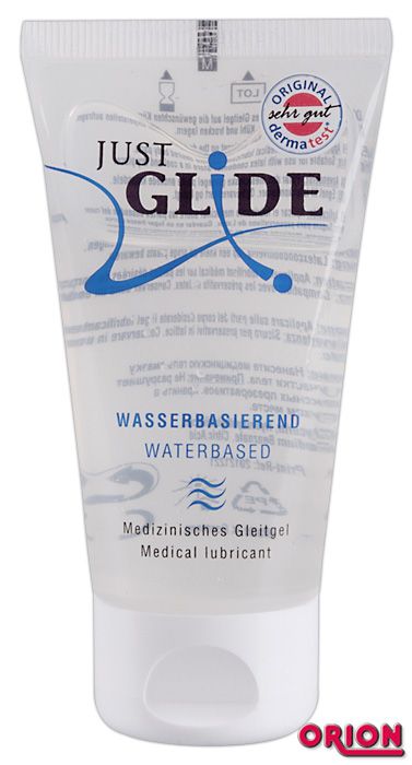 Вагинальная смазка на водной основе JUSTGLIDE - 50 мл. - Orion - купить с доставкой в Камышине