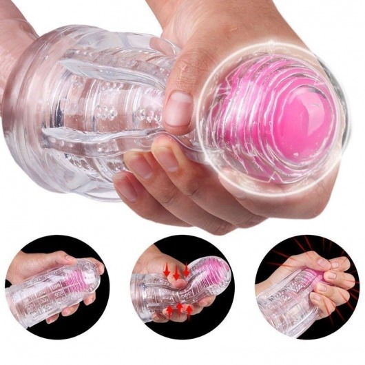 Прозрачный вибромастурбатор Space Capsule-RСT - S-HANDE - в Камышине купить с доставкой