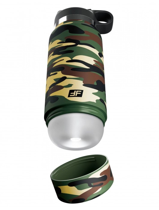 Мастурбатор в камуфляжной колбе Fap Flask - Pipedream - в Камышине купить с доставкой