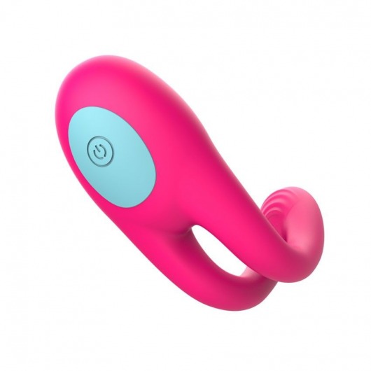 Розовое виброкольцо с пультом ДУ - I-MOON - в Камышине купить с доставкой