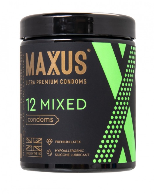 Презервативы MAXUS Mixed - 12 шт. - Maxus - купить с доставкой в Камышине