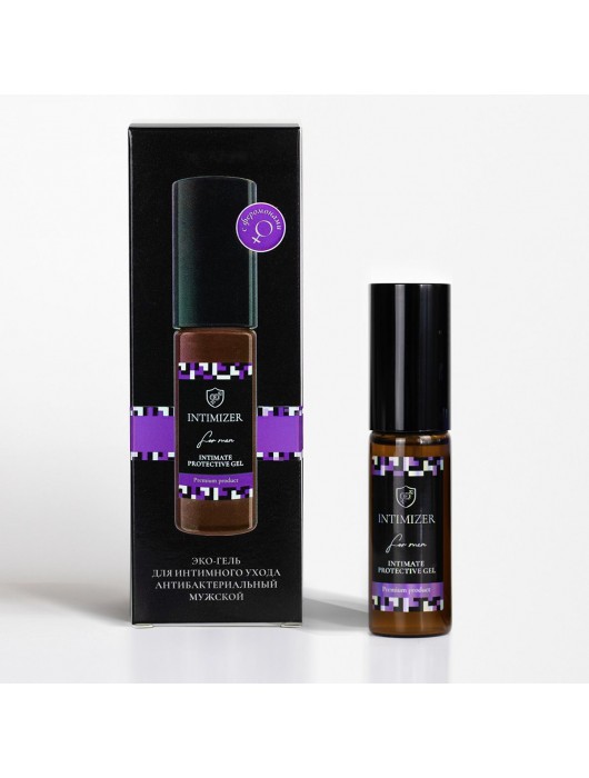 Мужской антибактериальный эко-гель для интимного ухода Intimizer - 20 мл. - Intimizer - купить с доставкой в Камышине