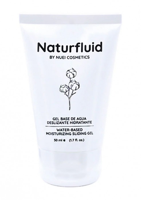 Экстраскользкий лубрикант на водной основе Nuei Naturfluid - 50 мл. - Nuei cosmetics - купить с доставкой в Камышине