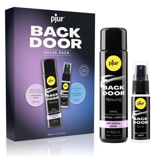 Набор для анального секса pjur Back Door Value Pack - Pjur - купить с доставкой в Камышине