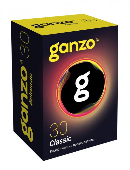 Классические презервативы с обильной смазкой Ganzo Classic - 30 шт. - Ganzo - купить с доставкой в Камышине