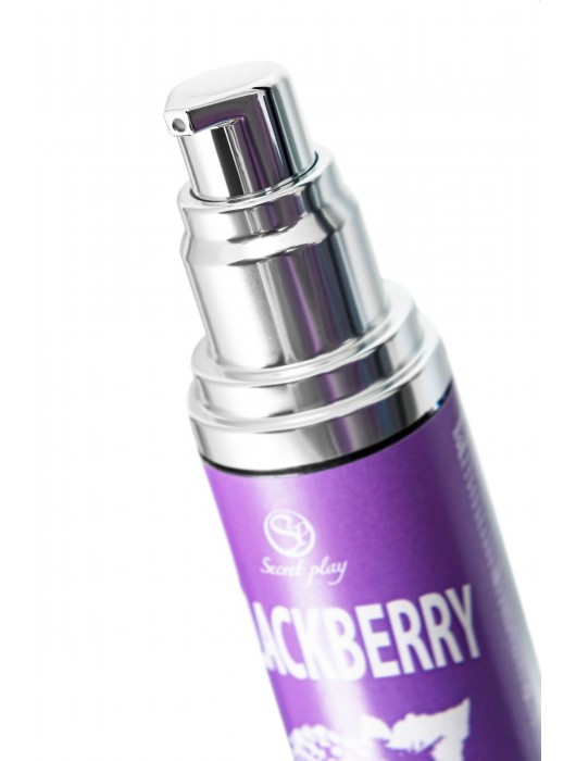 Массажное масло 2-в-1 Blackberry Hot Effect с разогревающим эффектом и вкусом ежевики - 50 мл. - Secret Play - купить с доставкой в Камышине