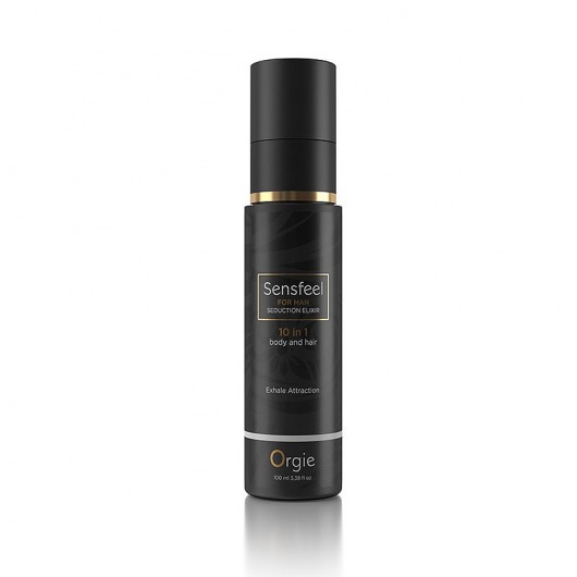 Мужской лосьон для тела и волос с феромонами Orgie Sensfeel For Man Pheromone Seduction Elixir - 100 мл. -  - Магазин феромонов в Камышине