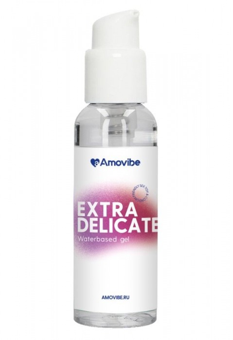 Гель на водной основе Amovibe Extra Delicate - 100 мл. - Amovibe - купить с доставкой в Камышине