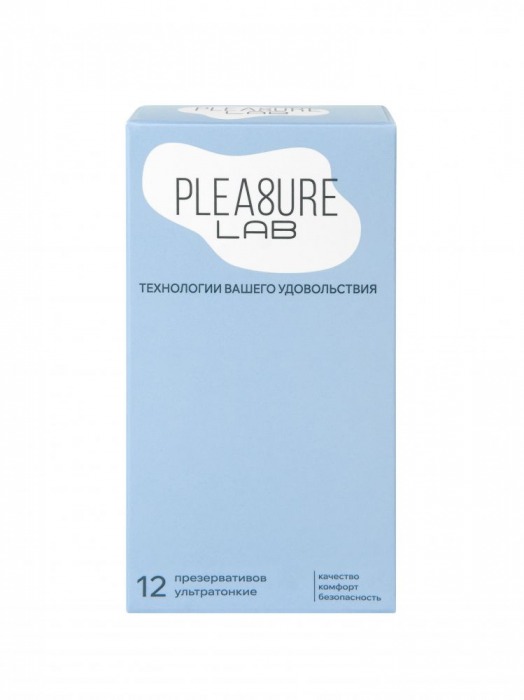 Ультратонкие презервативы Pleasure Lab - 12 шт. - Pleasure Lab - купить с доставкой в Камышине