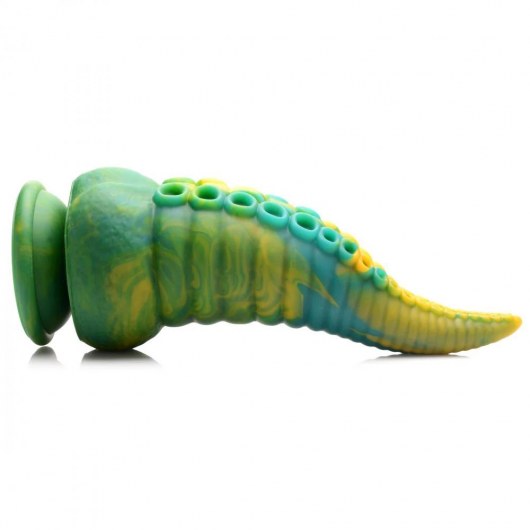 Фантазийный фаллоимитатор в форме щупальца Monstropus Tentacled Monster Silicone Dildo - 21,6 см. - XR Brands