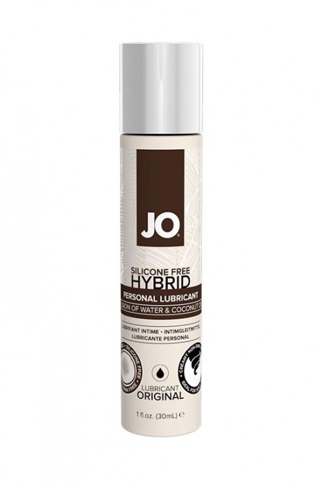 Водно-масляный лубрикант JO Silicon free Hybrid Lubricant ORIGINAL- 30 мл. - System JO - купить с доставкой в Камышине