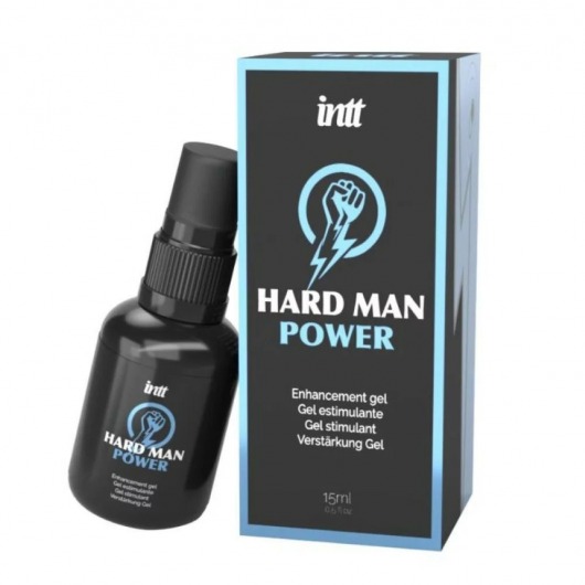 Стимулирующий гель для мужчин Hard Man Power - 15 мл. - INTT - купить с доставкой в Камышине