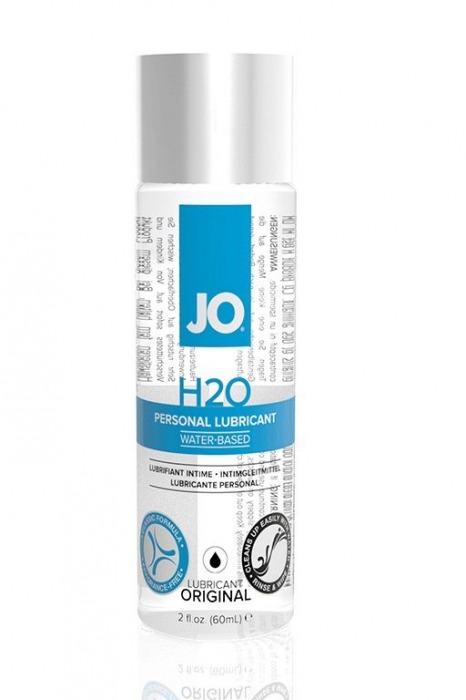 Нейтральный лубрикант на водной основе JO Personal Lubricant H2O - 60 мл. - System JO - купить с доставкой в Камышине