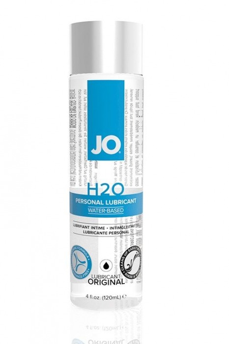 Нейтральный лубрикант на водной основе JO Personal Lubricant H2O - 120 мл. - System JO - купить с доставкой в Камышине