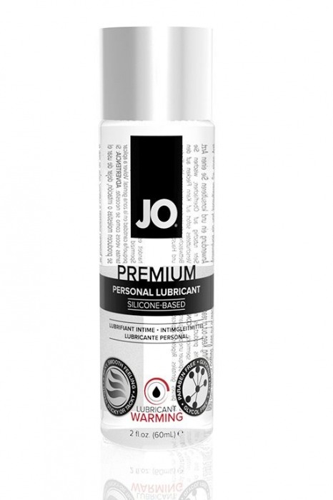 Возбуждающий лубрикант на силиконовой основе JO Personal Premium Lubricant  Warming - 60 мл. - System JO - купить с доставкой в Камышине