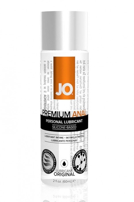 Анальный лубрикант на силиконовой основе JO Anal Premium - 60 мл. - System JO - купить с доставкой в Камышине