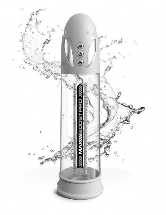 Белая вакуумная автоматическая помпа Max Boost Pro Flow - Pipedream - в Камышине купить с доставкой