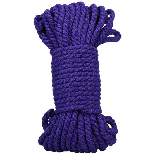 Фиолетовая верёвка для связывания и фиксации Bind Tie - 15,24 м. - Doc Johnson - купить с доставкой в Камышине
